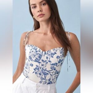 Reformation Novena Top in Corsica